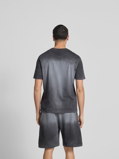 Diesel T-Shirt mit Label-Stitching Black 5