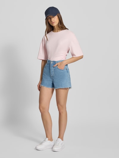Gina Tricot T-Shirt mit weiten Ärmeln Hellrosa 1