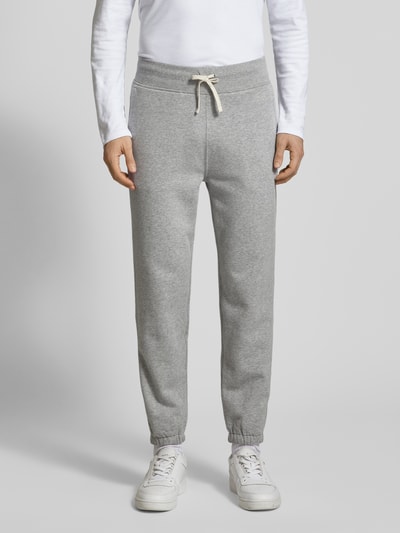 Polo Ralph Lauren Sweatpants mit Label-Stitching Hellgrau Melange 4