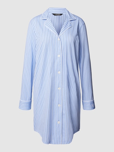Lauren Ralph Lauren Nachthemd mit Streifenmuster Bleu 1