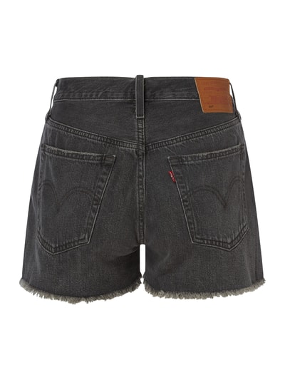 Levi's® High Rise Jeansshorts aus Baumwolle Modell '501'  Dunkelgrau 3