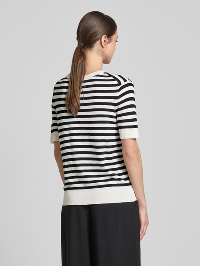 Smith and Soul Strickshirt mit Rundhalsausschnitt Marine 5