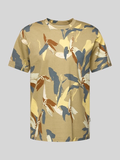 Jack & Jones T-Shirt mit Rundhalsausschnitt Modell 'VARENNA' Beige 2