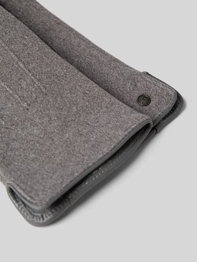 EEM Handschoenen met deelnaden Lichtgrijs gemêleerd - 2