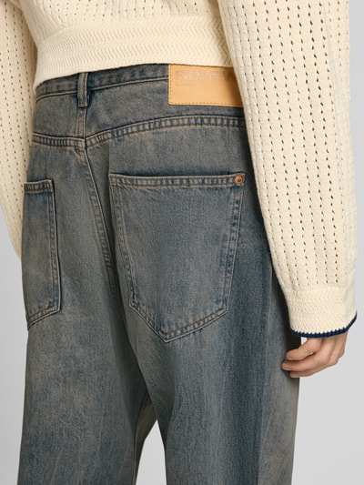 REVIEW Jeansy o kroju baggy fit z 5 kieszeniami Średnioszary 3