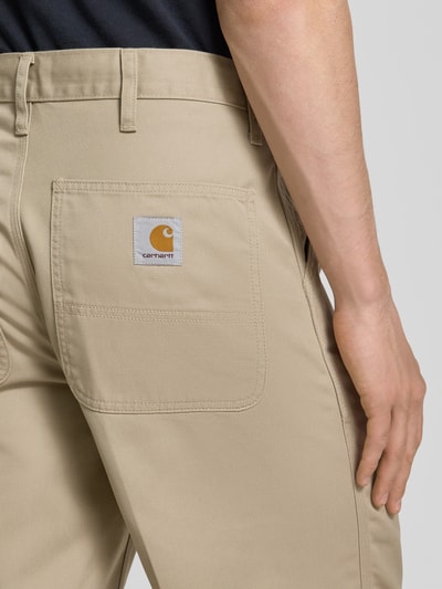 Carhartt Work In Progress Shorts mit Eingrifftaschen Modell 'SIMPLE' Beige 3
