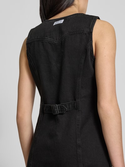 Levi's® Jeanskleid mit V-Ausschnitt Modell 'VIANNA' Anthrazit 3