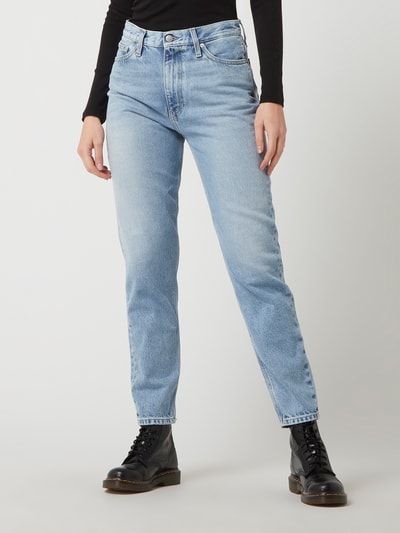 Calvin Klein Jeans Mom Fit Jeans aus Baumwolle Jeansblau 4