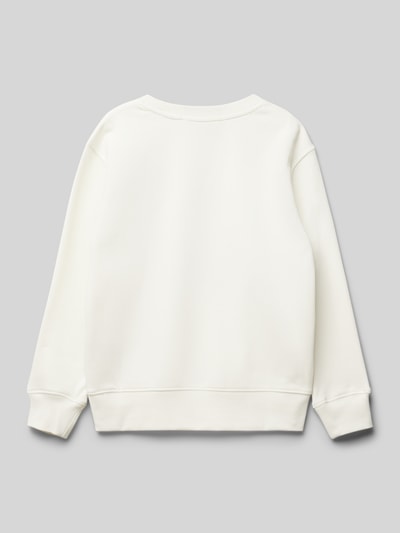 Polo Sport Sweatshirt met labelstitching Ecru - 3