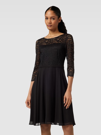 V.M. Cocktailkleid mit 3/4-Arm Black 4