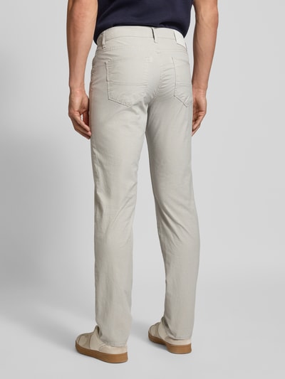 Brax Spodnie z kieszeniami z tyłu model ‘Cadiz’ Beżowy 5