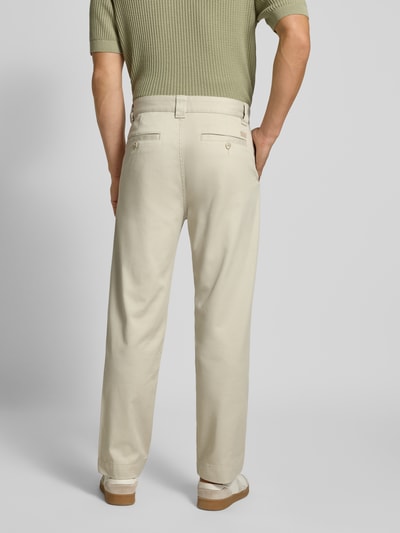 BOSS Orange Straight Leg Chino aus Baumwoll-Mix Beige 5