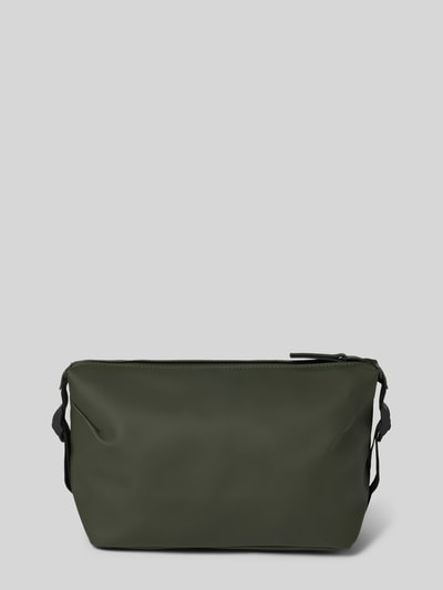 RAINS Toilettas met plooien, model 'Hilo Wash Bag' Olijfgroen - 3