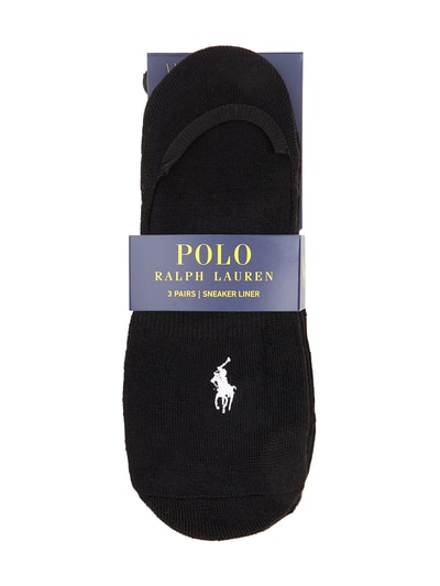 Polo Ralph Lauren Krótkie skarpety w zestawie 3 szt.  Czarny 2