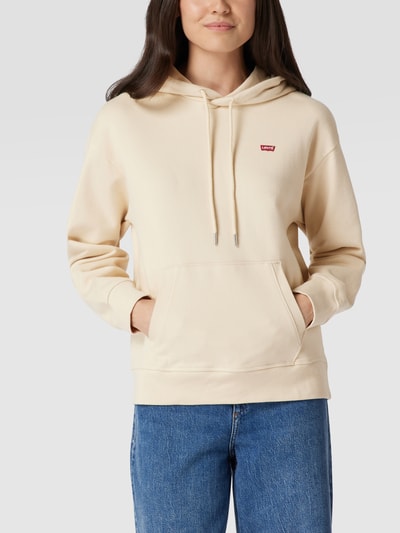 Levi's® Bluza z kapturem i naszywką z logo Piaskowy 4