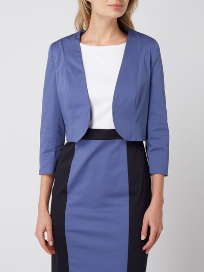 Montego Korte blazer met open voorkant  Blauw - 4