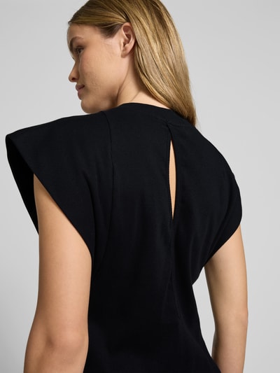 Iro Midikleid in Ripp-Optik Black 3