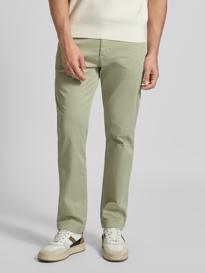 BOSS Orange Regular Fit Chino aus Baumwoll-Mix Schilf 4