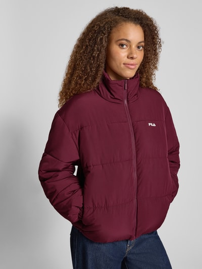 FILA Gewatteerd jack met opstaande kraag, model 'CIMONE' Donkerrood - 3
