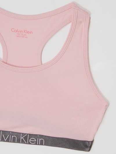 Calvin Klein Underwear Stanik z dodatkiem streczu w zestawie 2 szt. Czarny 2