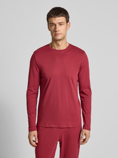 Christian Berg Men Longsleeve met ronde hals Donkerrood - 4
