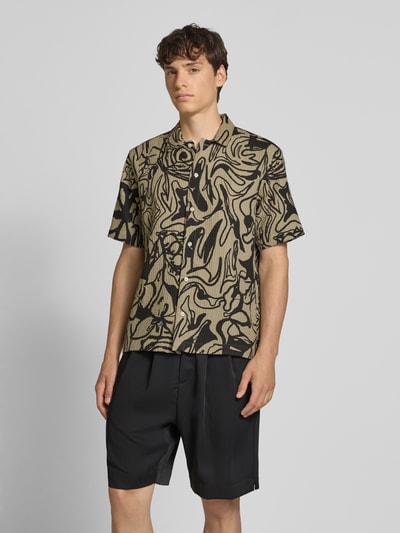 Only & Sons Regular fit vrijetijdsoverhemd van puur katoen Beige - 4