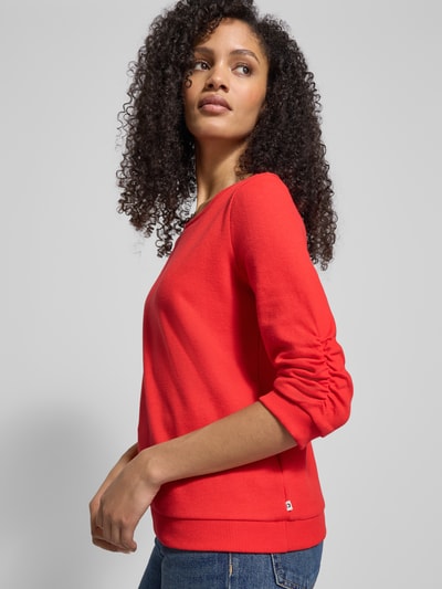 Tom Tailor Denim Regular Fit 3/4-Shirt aus Baumwoll-Mix Rot 3