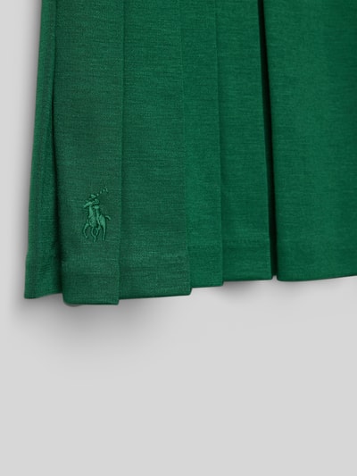 Polo Ralph Lauren Teens Plooirok met knopen Donkergroen - 2