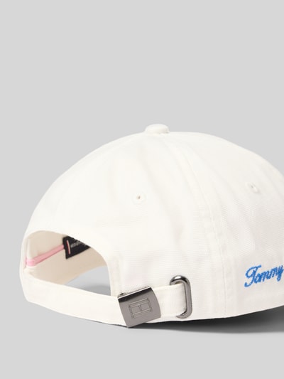 Tommy Hilfiger Basecap aus reiner Baumwolle Ecru 3