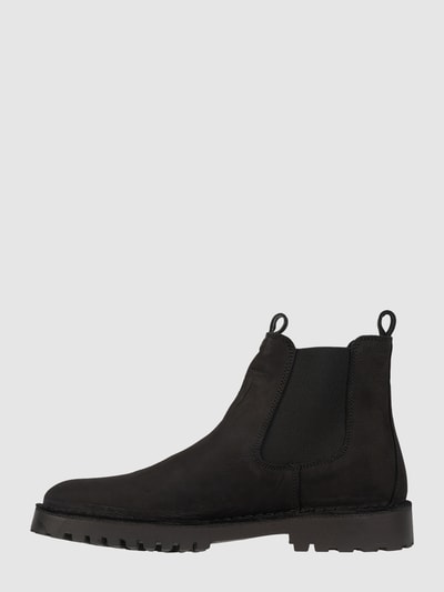 Selected Homme Chelsea Boots Van Leer Model Ricky In Zwart Online Kopen Pandc 7299