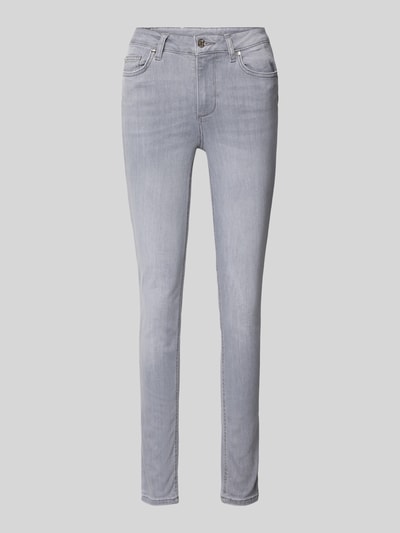 Liu Jo White Jeans mit 5-Pocket-Design Hellgrau 1