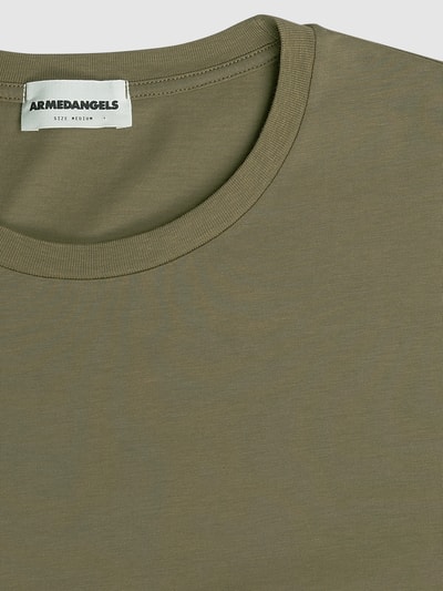 Armedangels T-Shirt aus Bio-Baumwolle Modell 'Jaames' Oliv 2