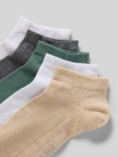 Produktfoto, Sneakersocken aus Baumwoll-Mix in 5er-Pack von MCNEAL, elastyczne ściągacze, wyhaftowane logo, mieszanka bawełny, różne kolory