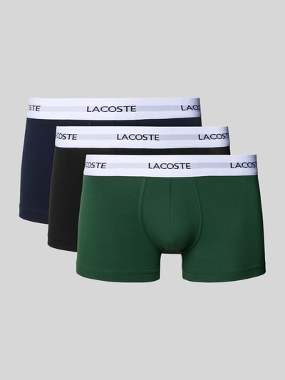 Lacoste Boxershort van katoenmix in een set van 3 stuks Groen - 1