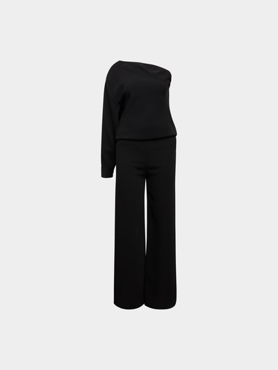 MM6 Maison Margiela Jumpsuit mit Reißverschluss Schwarz 2