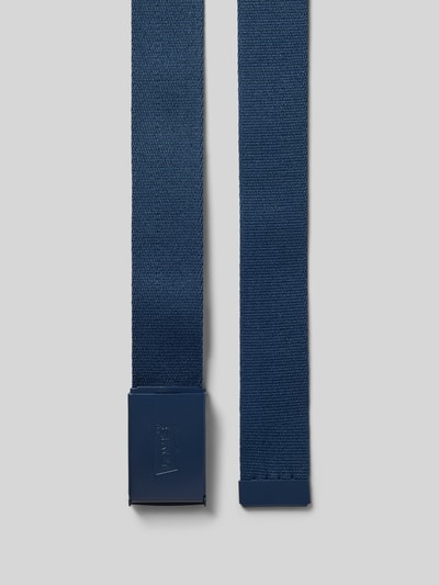 Levi's® Riem met kliksluiting, model 'TONAL BATWING' Marineblauw - 3