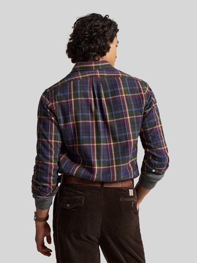 Polo Ralph Lauren Custom Fit Freizeithemd aus reiner Baumwolle Oliv 5