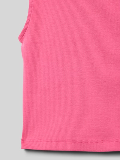 s.Oliver RED LABEL Slim Fit Tank Top mit Cut Out am Rücken Pink 2