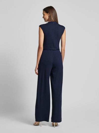 Lauren Ralph Lauren Jumpsuit met opstaande kraag Marineblauw - 5