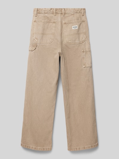 Jack & Jones Chino mit Ziernähten Modell 'ALEX' Stein 3