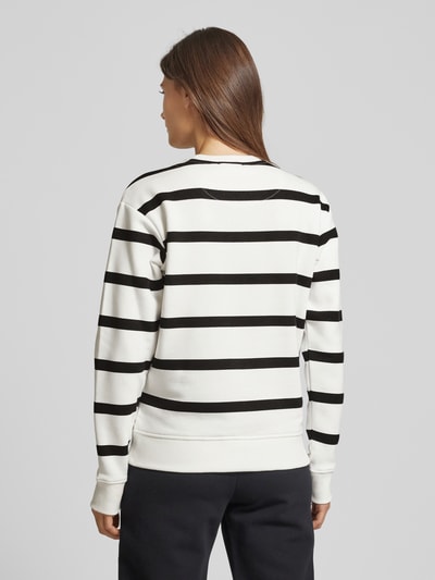 Christian Berg Woman Sweatshirt mit Rundhalsausschnitt Offwhite 5