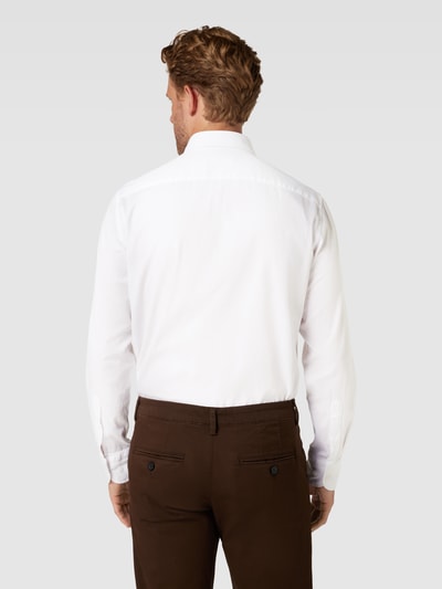 Tommy Hilfiger Tailored Business-Hemd mit Kentkragen Weiss 5