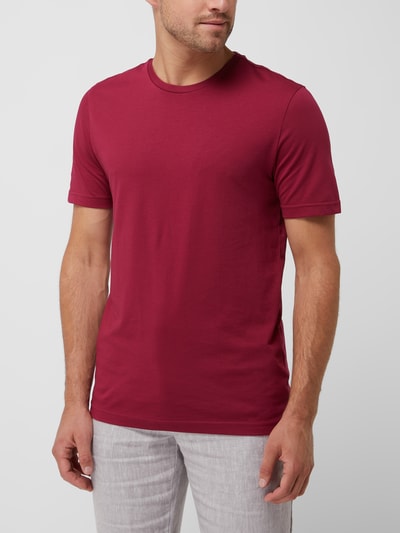 Christian Berg Men T-Shirt aus Supima®-Baumwolle Fuchsia 4