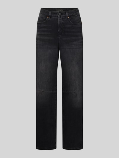 OPUS PANTS Jeans in used-look, model 'Melly Branch' Antraciet - 2