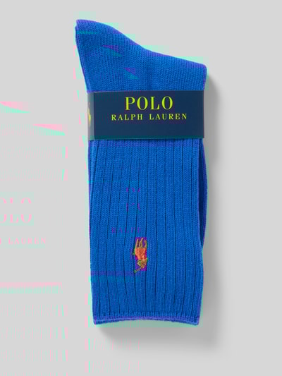 Polo Ralph Lauren Sokken met logostitching Blauw - 3