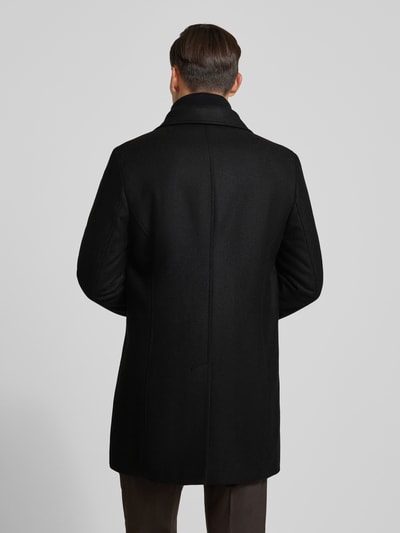 Cinque Lange jas met ritssluiting, model 'SCOTT' Zwart - 5