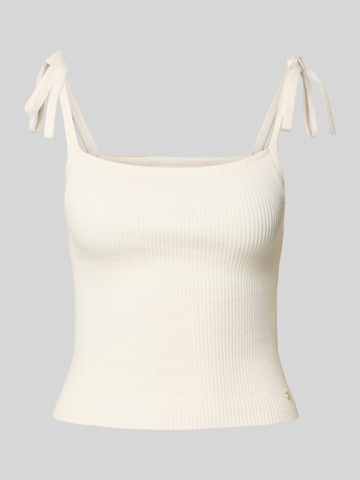 Guess Tanktop mit Schnürverschluss Offwhite 2