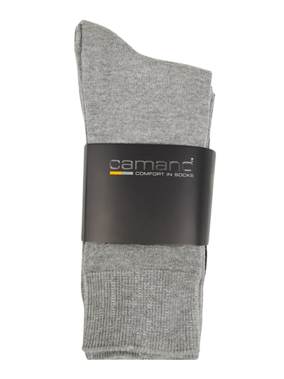 camano Socken mit Rippenbündchen im 9er-Pack Hellgrau 2