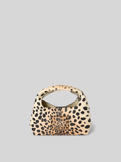 Marc Jacobs Handtasche mit Label-Print Hellbraun 3