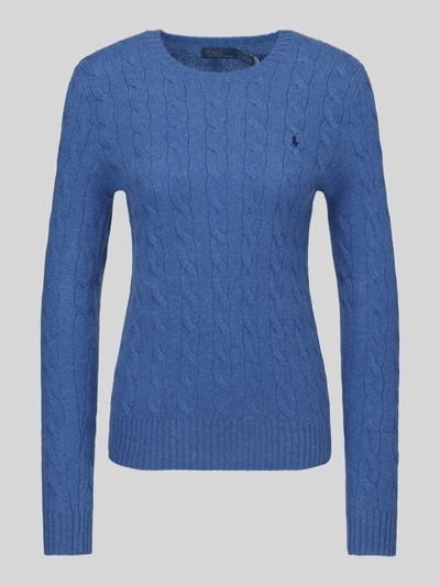 Polo Ralph Lauren Regular fit pullover van mix van wol en kasjmier 'JULIANNA' Blauw - 2